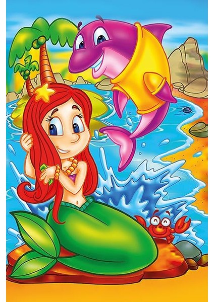 Denizkızı ve Arkadaşları 16 Parça Ahşap Puzzle Art Kids fiyatları