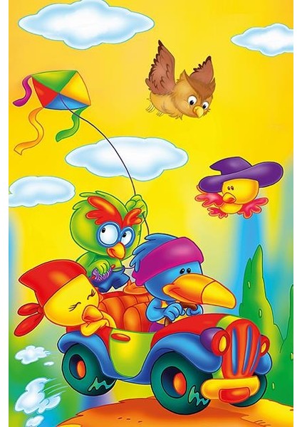 Çılgın Uçurtmacılar 16 Parça Ahşap Puzzle Art Kids fiyatları