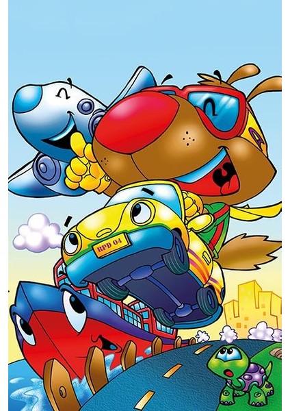 Hızlı Köpek 16 Parça Ahşap Puzzle Art Kids fiyatları