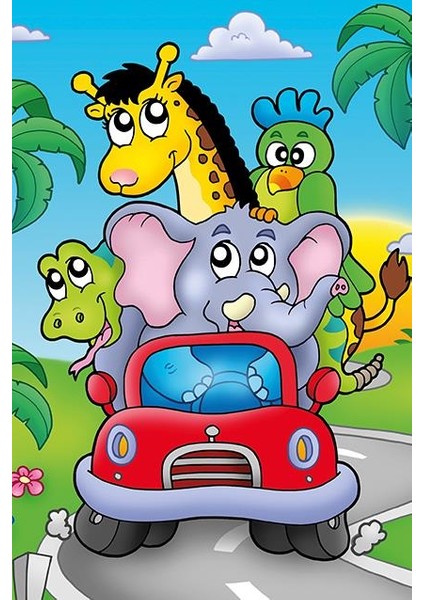 Kaptan Fil 16 Parça Ahşap Puzzle Art Kids fiyatları