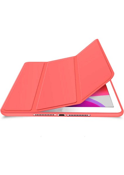 Case 4U Apple iPad Air 10.9 2022 (5.Nesil) Katlanabilen Standlı Tablet Kılıf Altın