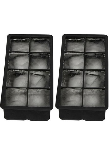 1pack Silikon Buz Küp Kalıpları Büyük Silikon Buz Küp Kare Tepsi Kalıp Kalıp | Dondurma Makineleri (Yurt Dışından)