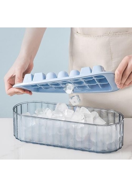 1 Adet Yaratıcı Pet Buz Kafes Kendinden Yapılan Büyük Kapasiteli Buz Blok Kalıp Ev Buzdolabı Buz Kutusu ile Buz Blok Kutusu | Dondurma Sandviç Makineleri (Yurt Dışından)