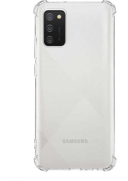 Samsung Galaxy A02S Kapak Köşe Korumalı Airbag Antishock Silikon Kılıf