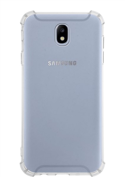 Kzy Samsung Galaxy J7 (2017) Kapak Köşe Korumalı Airbag Antishock Silikon Kılıf