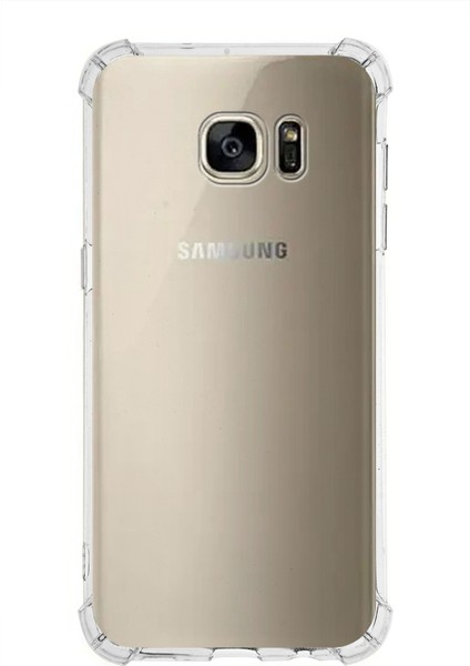 Samsung Galaxy S7 Edge Kapak Köşe Korumalı Airbag Antishock Silikon Kılıf