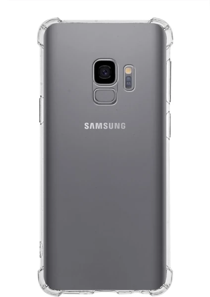 Kzy Samsung Galaxy S9 Kapak Köşe Korumalı Airbag Antishock Silikon Kılıf