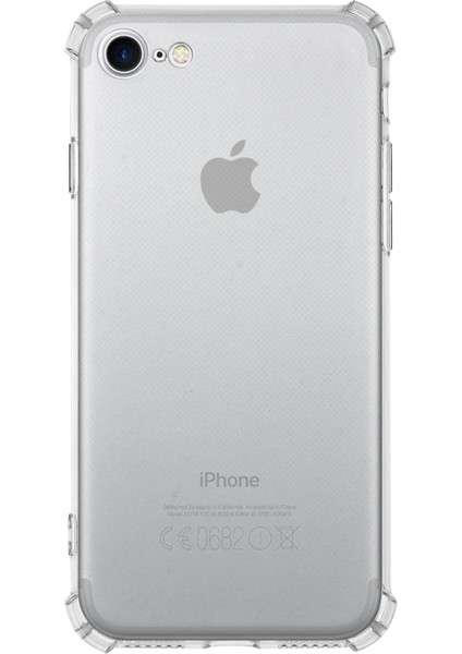 Apple iPhone 8 Kapak Köşe Korumalı Airbag Antishock Silikon Kılıf