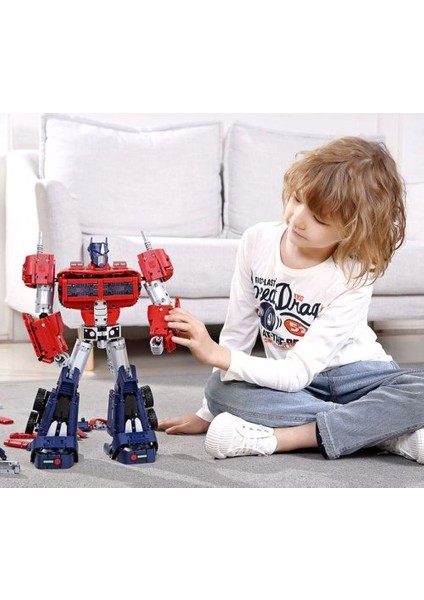 Mıtu Transformers Optimus Prime 1280+ Parça Oyuncak Yapı Bloğu