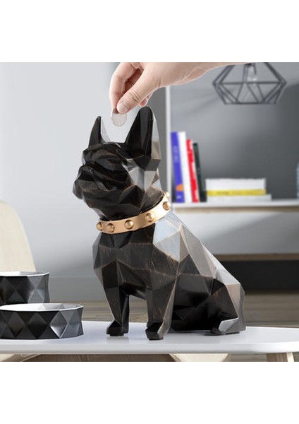 Bulldog Coin Banka Kutusu Kumbara Heykelcik Ev Süslemeleri Sikke Saklama Kutusu Tutucu Oyuncak Çocuk Hediye Para Kutusu Köpek Çocuklar Için (Yurt Dışından) modelleri
