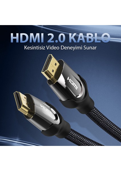 3m HDMI Kablo Full Hd Görüntü 4K Premium fiyatları