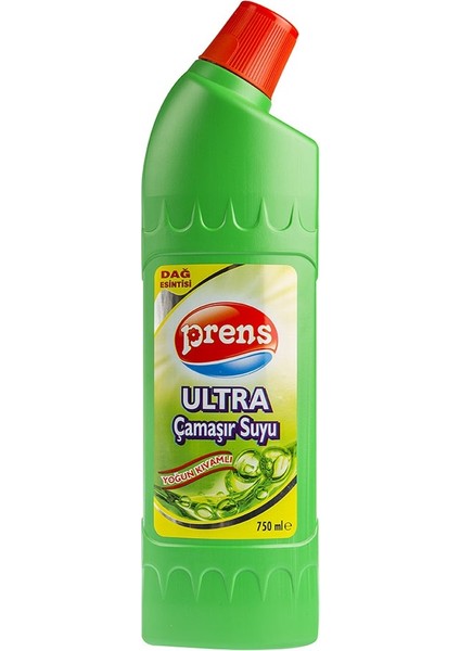Ultra Çamaşır Suyu Dağ Esintisi 750 ml