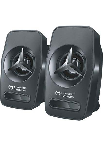 1+1 USB Pc Mini Hoparlör (2x3 Watt)