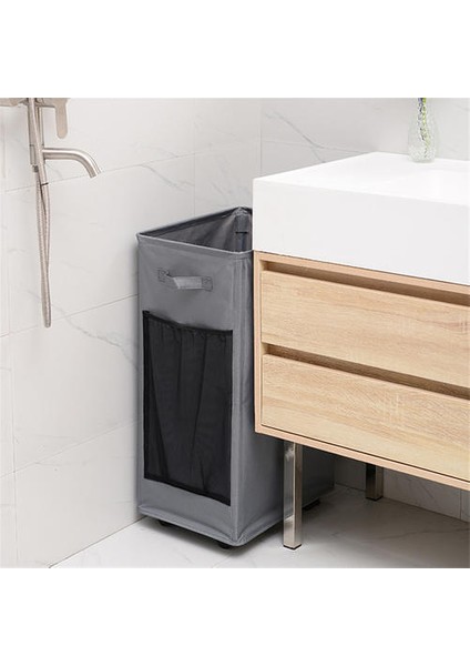 Oxford Kumaş Çamaşır Sepeti, Küf Geçirmez, Nefes Alabilen, Nem Geçirmez ve Damla Önleyici Kirli Çamaşır Sepeti(Yurt Dışından) fırsatları