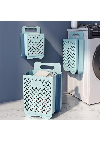 Plastik Çamaşır Sepeti, Büyük Kapasite, Nefes Alabilen, Sağlıklı Malzeme, Küflü Çamaşır Sepeti(Yurt Dışından)
