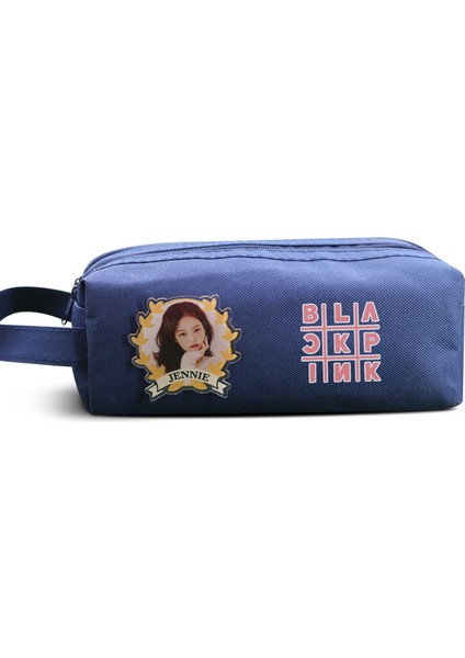Kpop Blackpink Temalı Jennie Kalem Kutusu - Mavi (Yurt Dışından)