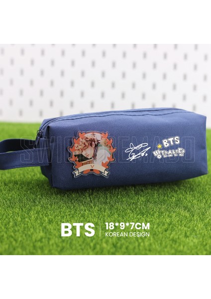 Kpop Bangtan Boys Bts V Kalem Kutusu - Mavi (Yurt Dışından)