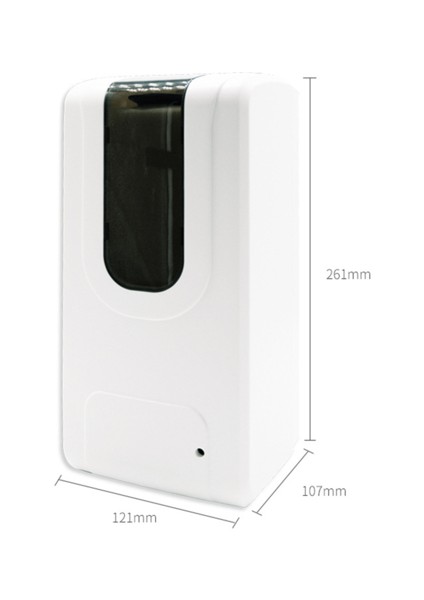 1000ML Paslanmaz Çelik Sabun Dağıtıcı, Temassız Otomatik Sıçrama Geçirmez Akıllı Su Geçirmez El Dezenfektan Dağıtıcı(Yurt Dışından)
