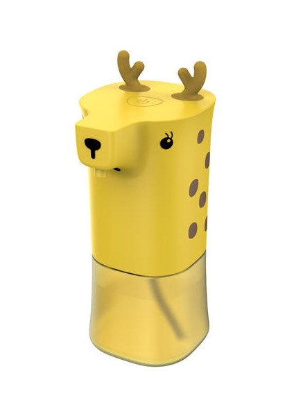 300ML Plastik Sabun Dağıtıcı, Temassız Otomatik Sıçrama Geçirmez Akıllı Su Geçirmez El Dezenfektan Dağıtıcı(Yurt Dışından)