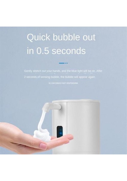 350ML Plastik Sabun Dağıtıcı, Kızılötesi Algılama Temassız Sıçrama Geçirmez Su Geçirmez El Dezenfektan Dağıtıcı(Yurt Dışından) indirimleri