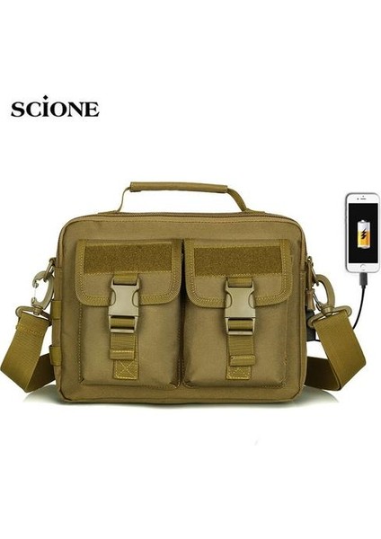 USB Molle Askeri Çanta Taktik Messenger Çanta Fanny Kemer Kamp Açık Avcılık Ordu Assault Taktik Sling Sırt Çantası XA675WA | Tırmanma Çantaları (Yurt Dışından) fiyatları