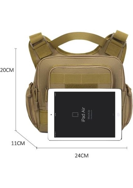 Erkekler Askeri Yürüyüş Çantası Taktik Sling Çanta Kamp Sırt Çantası Spor Ordu Kamuflaj Paketi Avcılık Açık Çanta Molle XA810WA | Tırmanma Çantaları (Yurt Dışından)