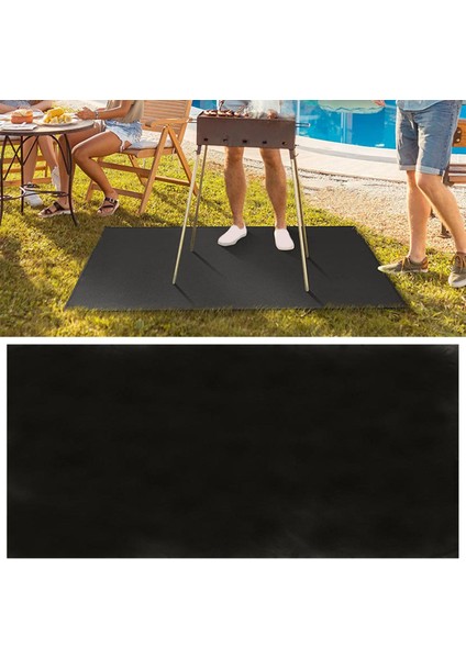 Kanıt Mat Çukur Padü Izgara Yanan Koruyucu Çim Piknik Bbq 39X72INCH fiyatları