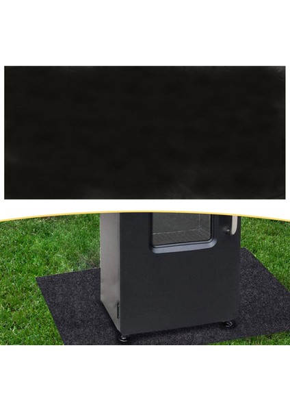 Kanıt Mat Çukur Padü Izgara Yanan Koruyucu Çim Piknik Bbq 39X72INCH fırsatları