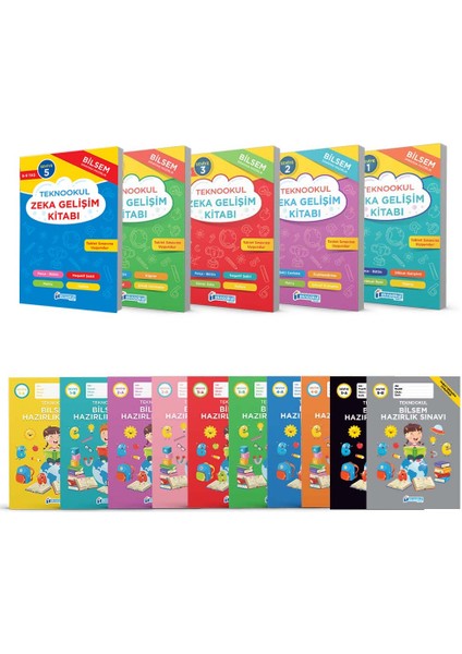 3. Sınıf Bilsem Sınavı Hazırlık Seti Seviye 1-2-3-4-5