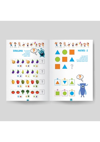 3. Sınıf Bilsem Sınavı Hazırlık Seti Seviye 1-2-3-4-5 modelleri