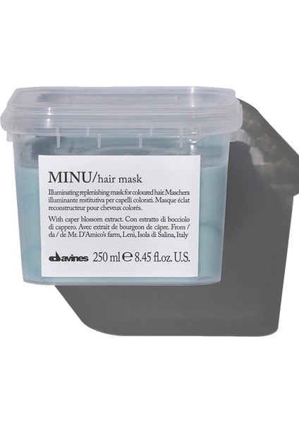 Minu Hair Mask Boyalı Saçlar Için Koruyucu Saç Maskesi 250ML