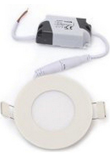 Inoled 2703-02 3 Watt Sıva Altı Yuvarlak LED Panel Armatür