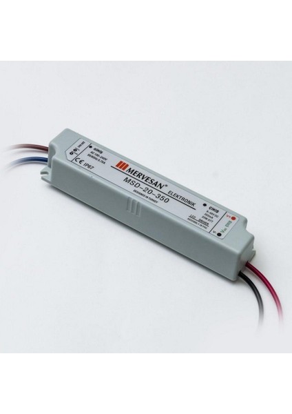 MSD-20-350 350MA 20W Sabit Akım Ac/dc (Smps) LED Driver