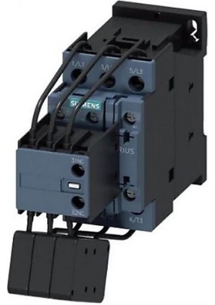 Sıemens 3RT2625-1AP05 3rt2 Serisi Kondansatör Kontaktörü, 400 V Ac, 6..16,7kvar, 1no+2nc, Boy S0