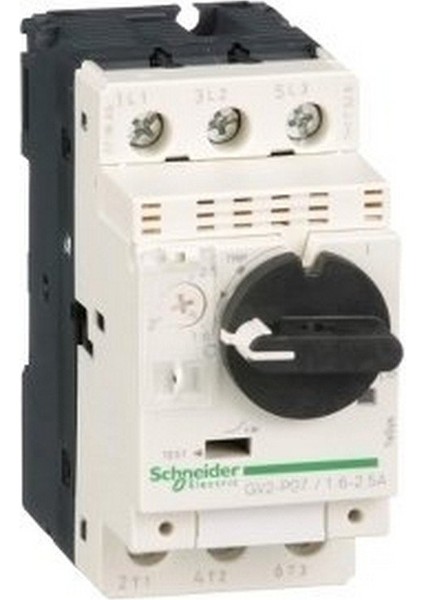 Schneıder GV2P07 Tesys Gv2 Motor Devre Kesici Termik Manyetik Röle 1.6-2.5 Amper