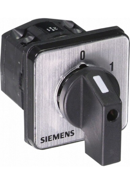 Sıemens 3LF0422-5AC00 3lf0.22 Paket Şalter, 0-1 Açma Kapama, Trifaze, 63A
