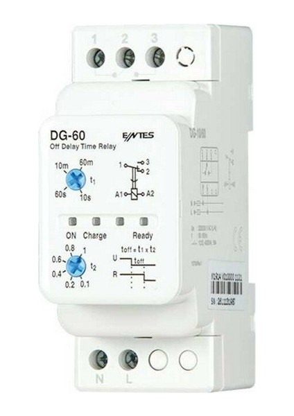 Dg-60 PK28 220VAC T-I Düşmede Gecikmeli Zaman Rölesi