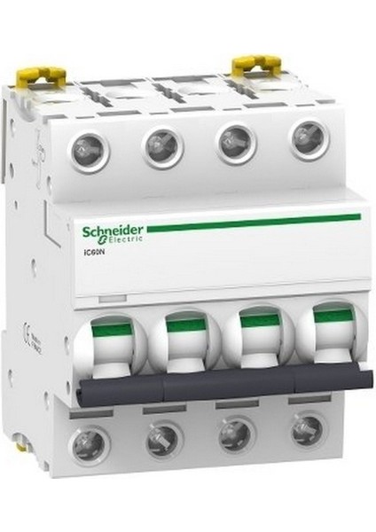 Schneıder A9F73432 Acti9 İC60N 4p 32A, 6ka B Eğrisi Otomat
