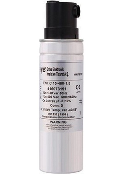 M3489 ENT.CMD-400-1 Alçak Gerilim Güç Kondansatörü