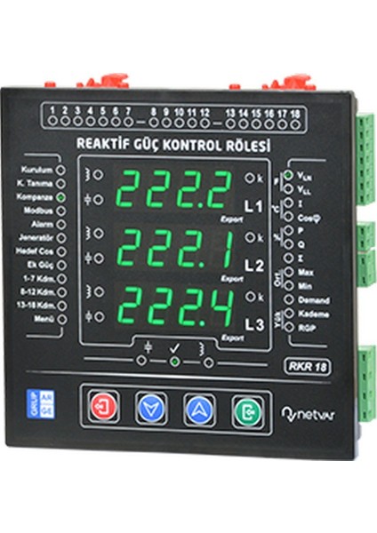 GA1102 18 Kademe Reaktif Röle fiyatları