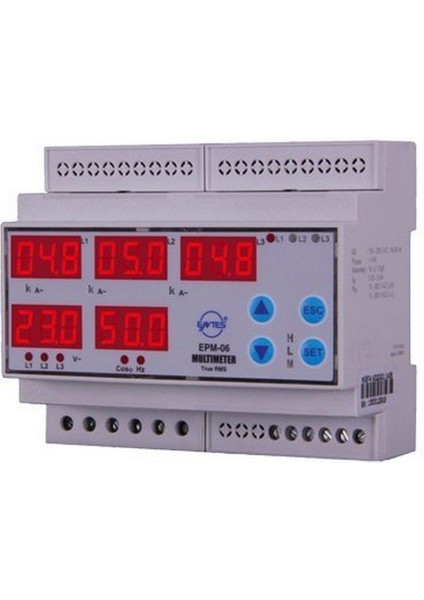 M0055 Epm-06-Dın Multimetre