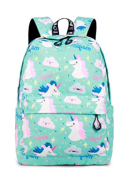 Sevimli Hafif Unicorn Sırt Çantaları Genç Kız Okul Çantaları Çocuk Bookbags (Yurt Dışından)