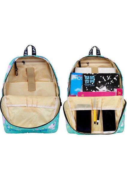 Sevimli Hafif Unicorn Sırt Çantaları Genç Kız Okul Çantaları Çocuk Bookbags (Yurt Dışından)