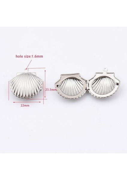 Kabuk Lehçe Açılabilir Resim Madalyon Paslanmaz Çelik 22X23.5MM Fotoğraf Çerçevesi Poşet Parfüm Kutusu 10 Adet | Charms (Yurt Dışından) fiyatları