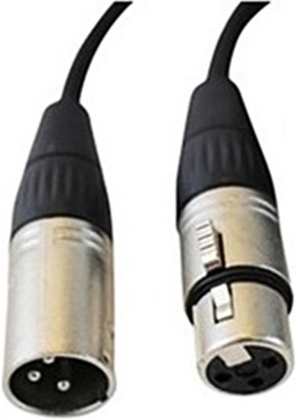 Mikrafon Kablosu 3 Metre Xlr + Xlr