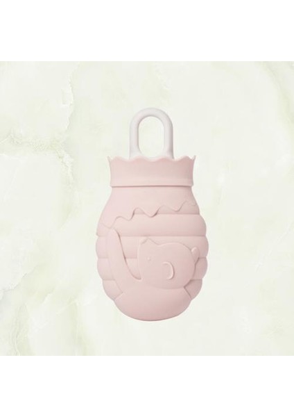 Bal Pot Şekli Sıcak Su Şişesi Anti Patlama Isıtma Şişesi Taşınabilir Silikon Ayı Desen Örme Kapaklı Sıcak Su Torbası | (Yurt Dışından)