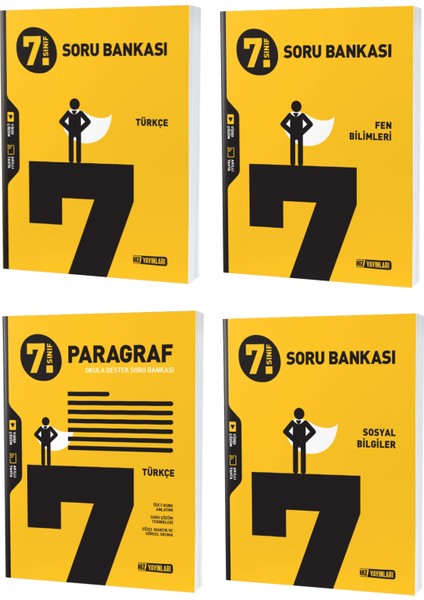 2023 7. Sınıf Türkçe Fen Sosyal Paragraf Soru Seti 4 Kitap