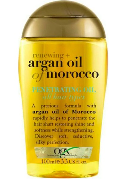 Saç Bakım Yağı Argan Oil Morocco 100ML