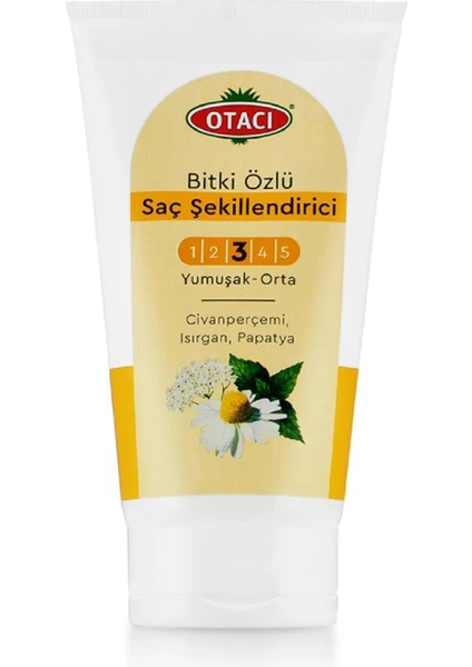 Saç Şekillendirici Bitkisel, Yumuşak Orta 150 Ml