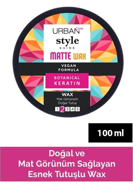 Urban Care Style Guide Matte Wax 100 ml